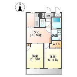 プランドール（駅家町）の物件間取画像